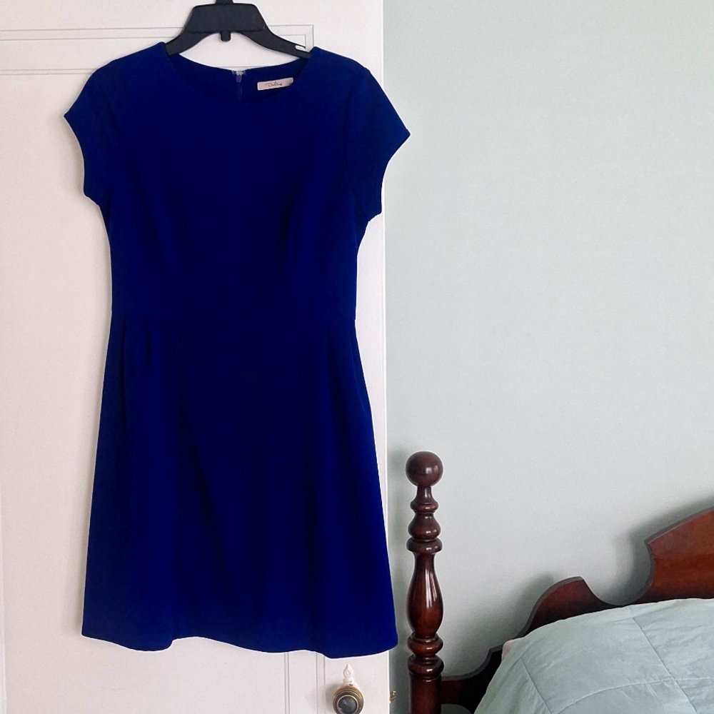 Darling royal blue princess style dress